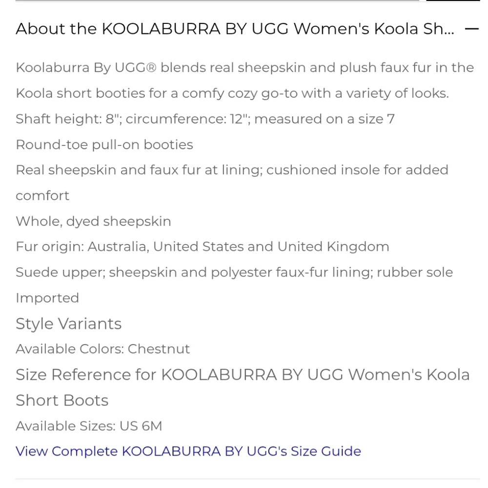 NWOT Women' Koolaburra Short By UGG Tan Shearling-Lined Boots